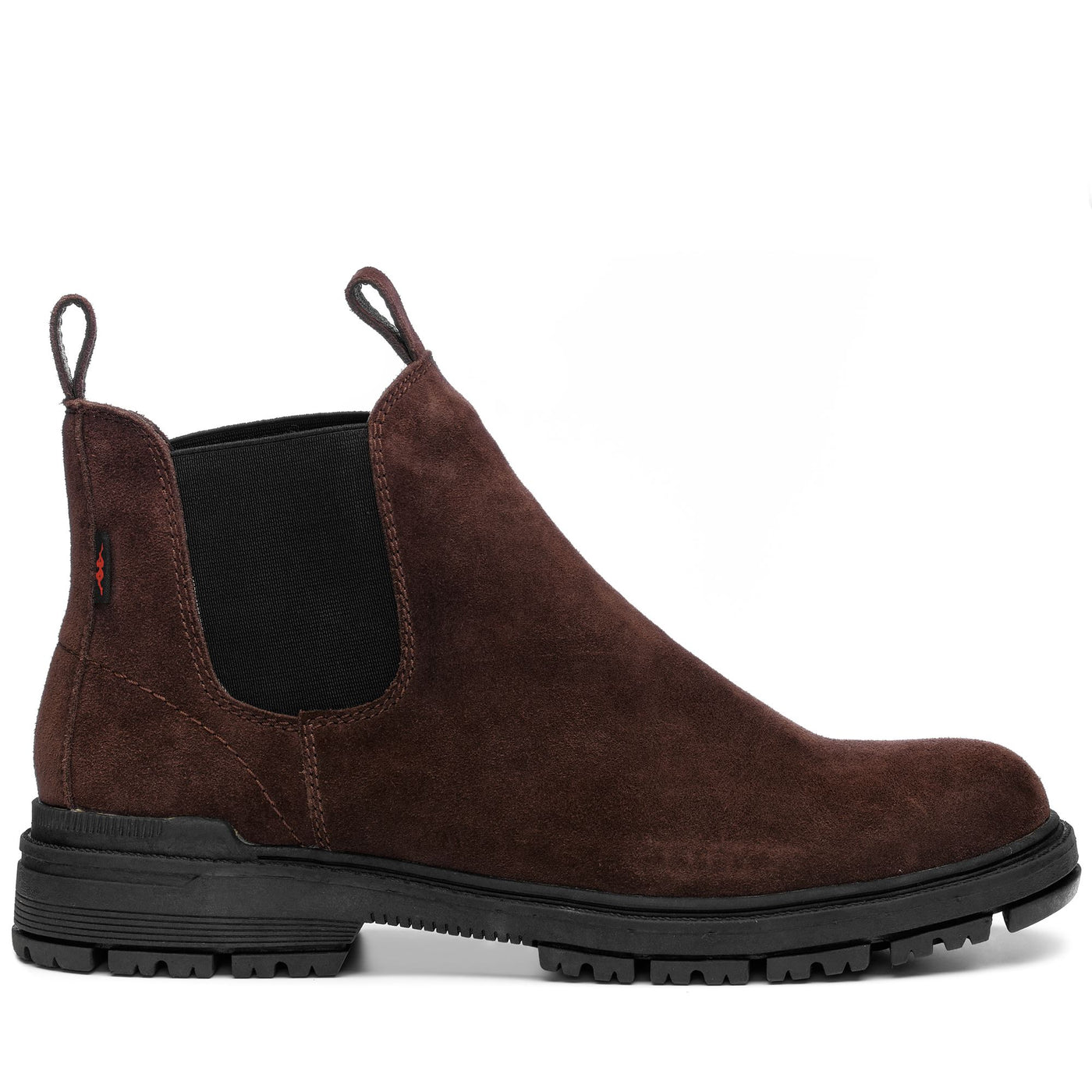 Ankle Boots Unisex DALE Beatle Brown Chocolate | robedikappa Dressed Front (jpg Rgb)	