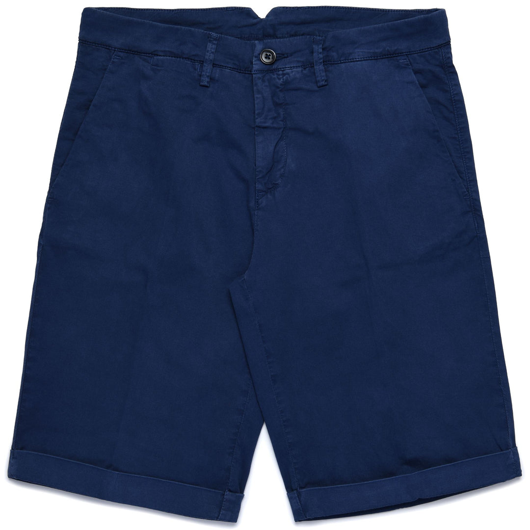 Shorts Man ALAIN GABARDINE CHINO Blue Dk Riviera | robedikappa Photo (jpg Rgb)			