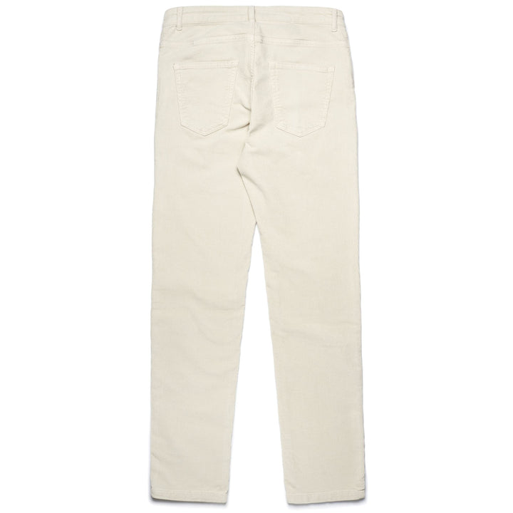 Pants Man PENTY NEW CORDUROY 5 Pockets BEIGE  MOONBEAM Dressed Front (jpg Rgb)	