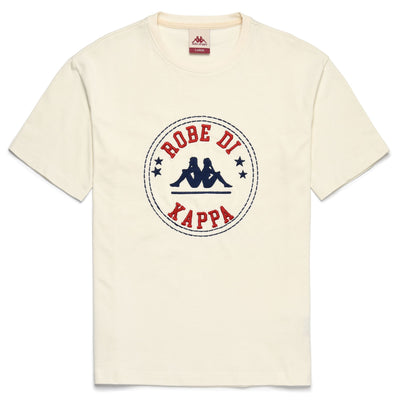 T-ShirtsTop Man ROBE GIOVANI REVATI T-Shirt WHITE MASTICE Photo (jpg Rgb)			