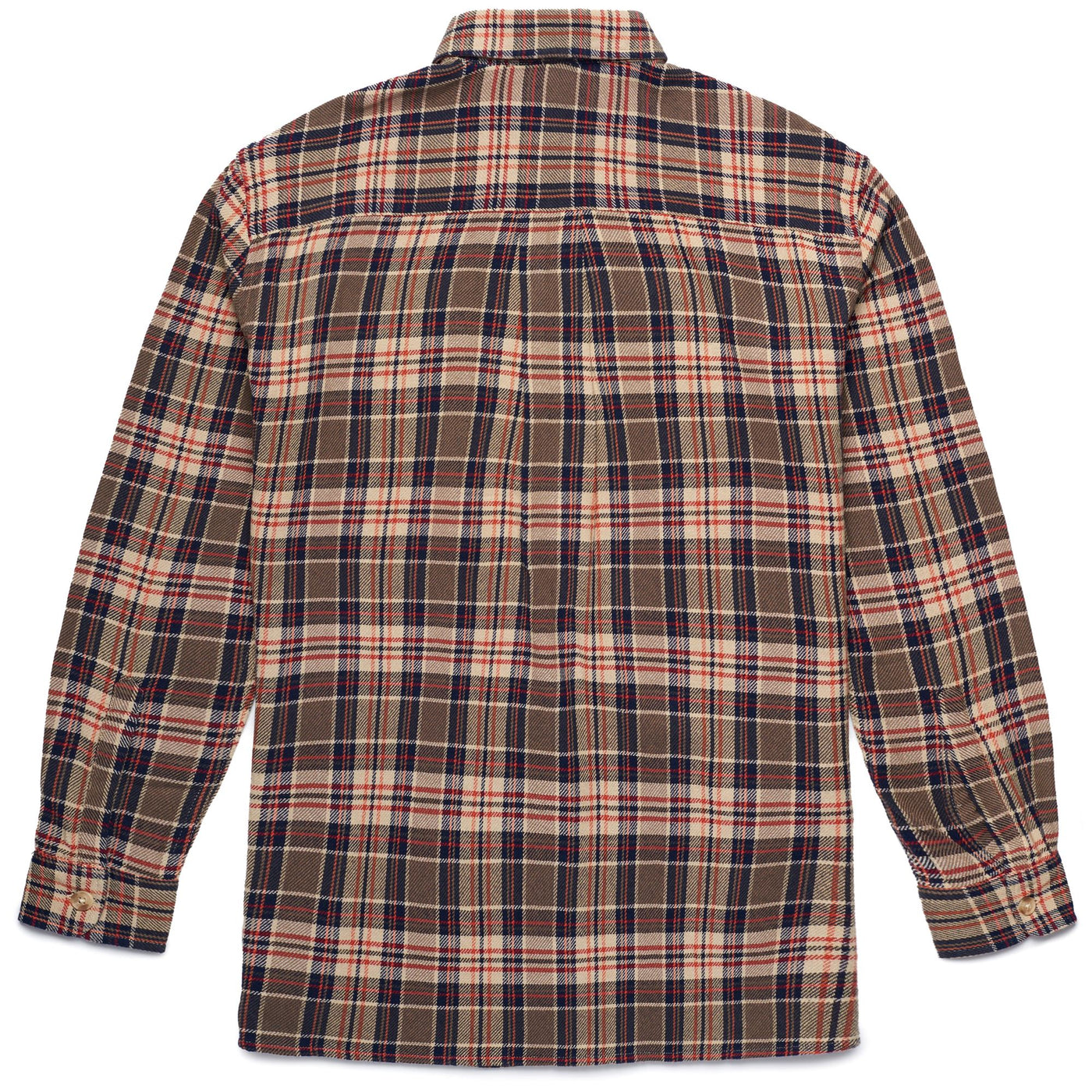 OVERSHIRT Woman ARSAEL OVERSHIRTS BROWN PLOMB-BEIGE GREY-BLUE NAVY CHECKED Dressed Front (jpg Rgb)	