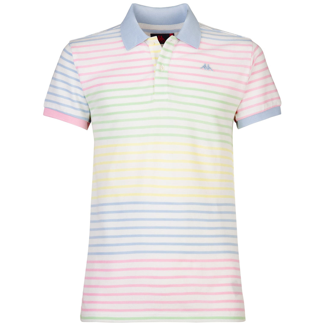 Polo Shirts Man WILLARD Polo Multi Pastel Stripes | robedikappa Photo (jpg Rgb)			