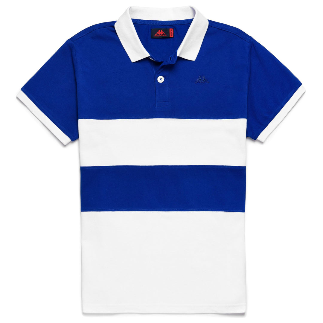 Polo Shirts Man KARL Polo Blue Royal - White | robedikappa Photo (jpg Rgb)			