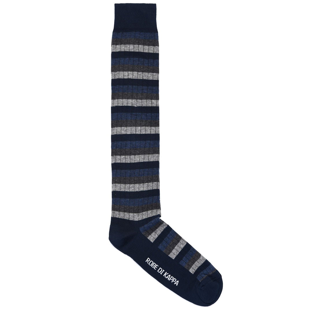 Socks Man rodi Knee High Sock Navy - Blue Stonewash  - Grey Charcoal - Grey Md | robedikappa Photo (jpg Rgb)			