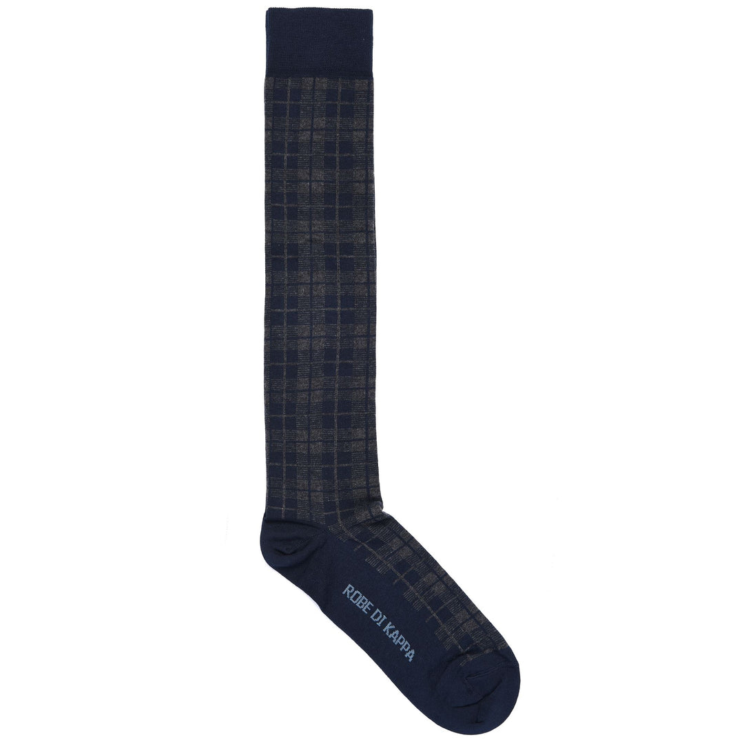 Socks Man reims Knee High Sock Navy - Grey Charcoal | robedikappa Photo (jpg Rgb)			
