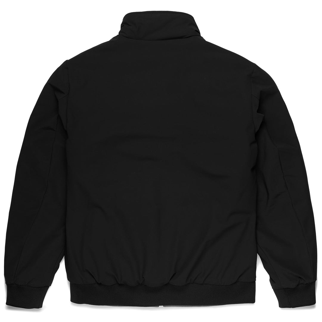 Jackets Man SAIL Short BLACK - GREY CHARCOAL Dressed Side (jpg Rgb)		