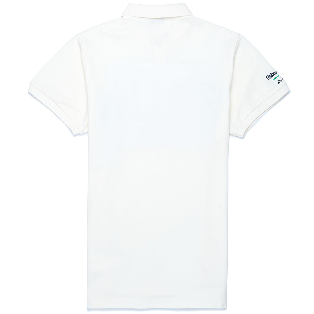 Polo Shirts Man EROI POLO ITALIA Polo WHITE NATURAL Dressed Front (jpg Rgb)	